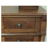 MB - Antique Wooden Chest of Drawers / Antique Eastlake Gentlemen’s Dresser