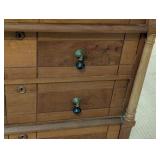 MB - Antique Wooden Chest of Drawers / Antique Eastlake Gentlemen’s Dresser