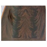LR - Vintage Carved Wooden Coffee Table with Claw Feet