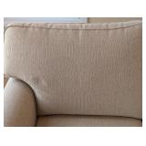 LR - Ethan Allen 3-Seat Upholstered Sofa, Beige