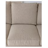 LR - Ethan Allen 3-Seat Upholstered Sofa, Beige
