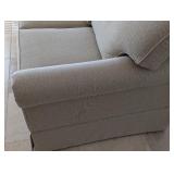 LR - Ethan Allen 3-Seat Upholstered Sofa, Beige