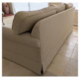 LR - Ethan Allen 3-Seat Upholstered Sofa, Beige