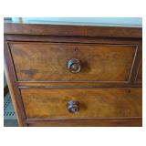MB - Antique Wooden Chest of Drawers with 5 Drawers