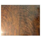 DR  - Rectangular Wood Dining Table with Fluted Legs