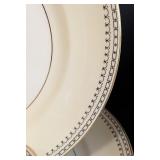 DR - Vintage Pope-Gosser Linda China Dinnerware Set with 12 Dinner Plates and Accessories