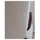 LR - Pair of Stylish Henredon Upholstered Armchairs with Dark Wood Frame