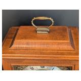 LR - Seth Thomas Mantel Clock with Key and Brass Handle