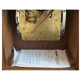 LR - Seth Thomas Mantel Clock with Key and Brass Handle