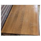 LR - Mid-Century Wooden Drop Leaf Dining Table