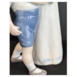 LR - Bing & Grøndahl Copenhagen Porcelain Figurine of Boy and Girl Hugging