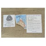 LR - Pottery Barn Amrita Area Rug with Geometric Floral Pattern