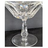 K - Set of 8 Waterford Florence Crystal Cocktail Glasses