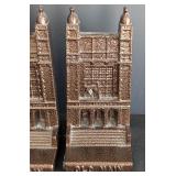 LR - Pair of Mankato State Limited Edition Cast Iron Bookends