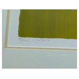 MB - Pair of Framed Celtic Handprints by Simon Doyle, Letter D and Letter J, Limited Edition Prints