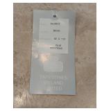 LR - Twin Size Beige Wool Vintage Bedspread by Tapestries Ireland Limited