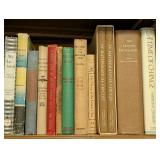 O - Assorted Vintage and Classic Book Collection with Poetry, Novels, and Reference Volumes