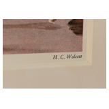 DR - Framed Art Print H.C. Wolcott Rockport Seaside Scene