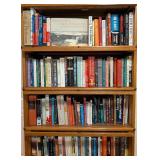 O - Large Mixed Book Collection including Dictionaries, Novels, Biographies, and Reference