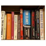 O - Large Mixed Book Collection including Dictionaries, Novels, Biographies, and Reference