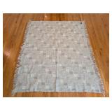 LR - Pendleton Pure Virgin Wool Fringed Throw Blanket