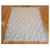 LR - Pendleton Pure Virgin Wool Fringed Throw Blanket