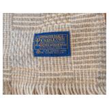 LR - Pendleton Pure Virgin Wool Fringed Throw Blanket