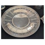 LR - Collection of 11 Silverplate Serving Trays, Bowls, and Tableware
