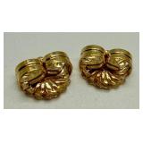 Pair of 14K Gold Earring Backs