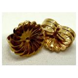 Pair of 14K Gold Earring Backs