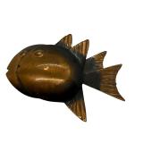 Vintage Rebaje Copper Fish Brooch Pin