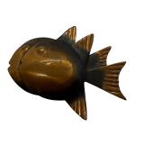 Vintage Rebaje Copper Fish Brooch Pin