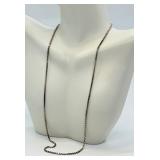 Sterling Silver 18-Inch Box Chain Necklace