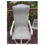 Pair of Patio Chairs and Side Table