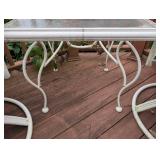 Pair of Patio Chairs and Side Table