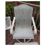 Pair of Patio Chairs and Side Table