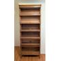 O - Globe-Wernicke 6-Stack Oak Sectional Bookcase with Glass Doors