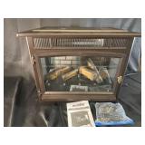 Duraflame Electric Fireplace Stove with Manual and Accessories (missing remote)
