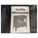 Duraflame Electric Fireplace Stove with Manual and Accessories (missing remote)