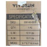 VIVOSUN Carbon Filter Black 6" x 18" (SKU: 306146-0616)