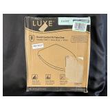 Luxe Round Comfort Fit Toilet Seat, Model 1008R, White, Slow-Close