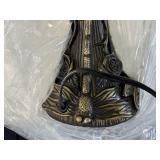 Tiffany-style dragonfly stained glass desk lamp