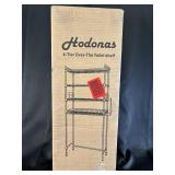 Hodonas 4-Tier Over-the-Toilet Shelf, Black