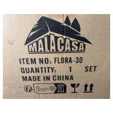 Malacasa Flora-30 30-Piece Porcelain Dinnerware Set