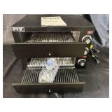 PYY Double Deck Electric Pizza Oven with Manual and Accessories