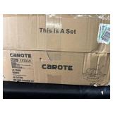 Carote 10-Piece White Granite Non-Stick Cookware Set