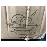 Carote 10-Piece White Granite Non-Stick Cookware Set