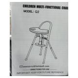 Children Multi-Functional Chair Model Q2 - High Chair Set