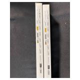 Pair of Intelligent Light Rechargeable LED Cabinet Lights, Black