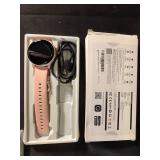 Pink-Gold Smartwatch Model T6W008 with Charger